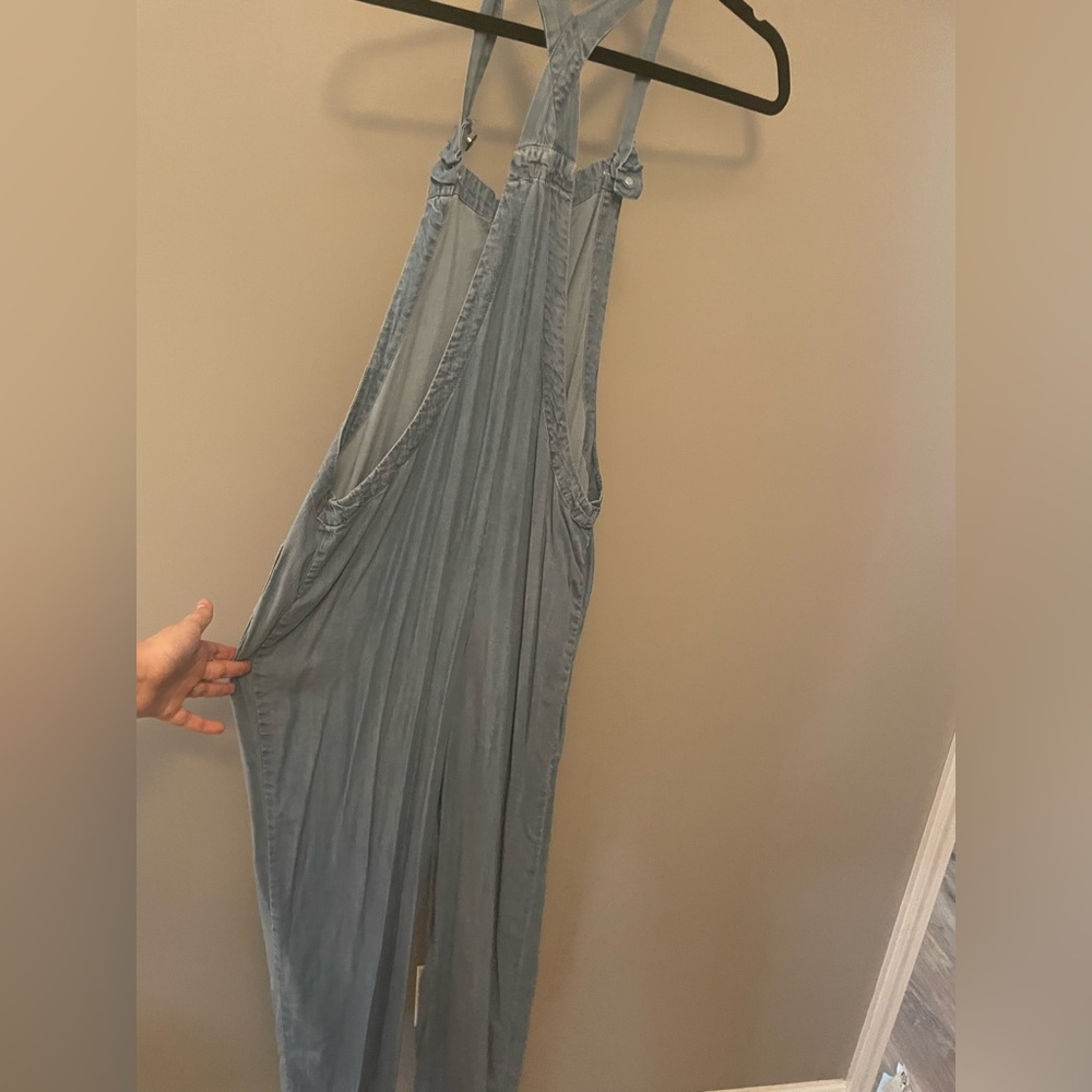 Soft Denim jumpsuit - Picture 3 of 4